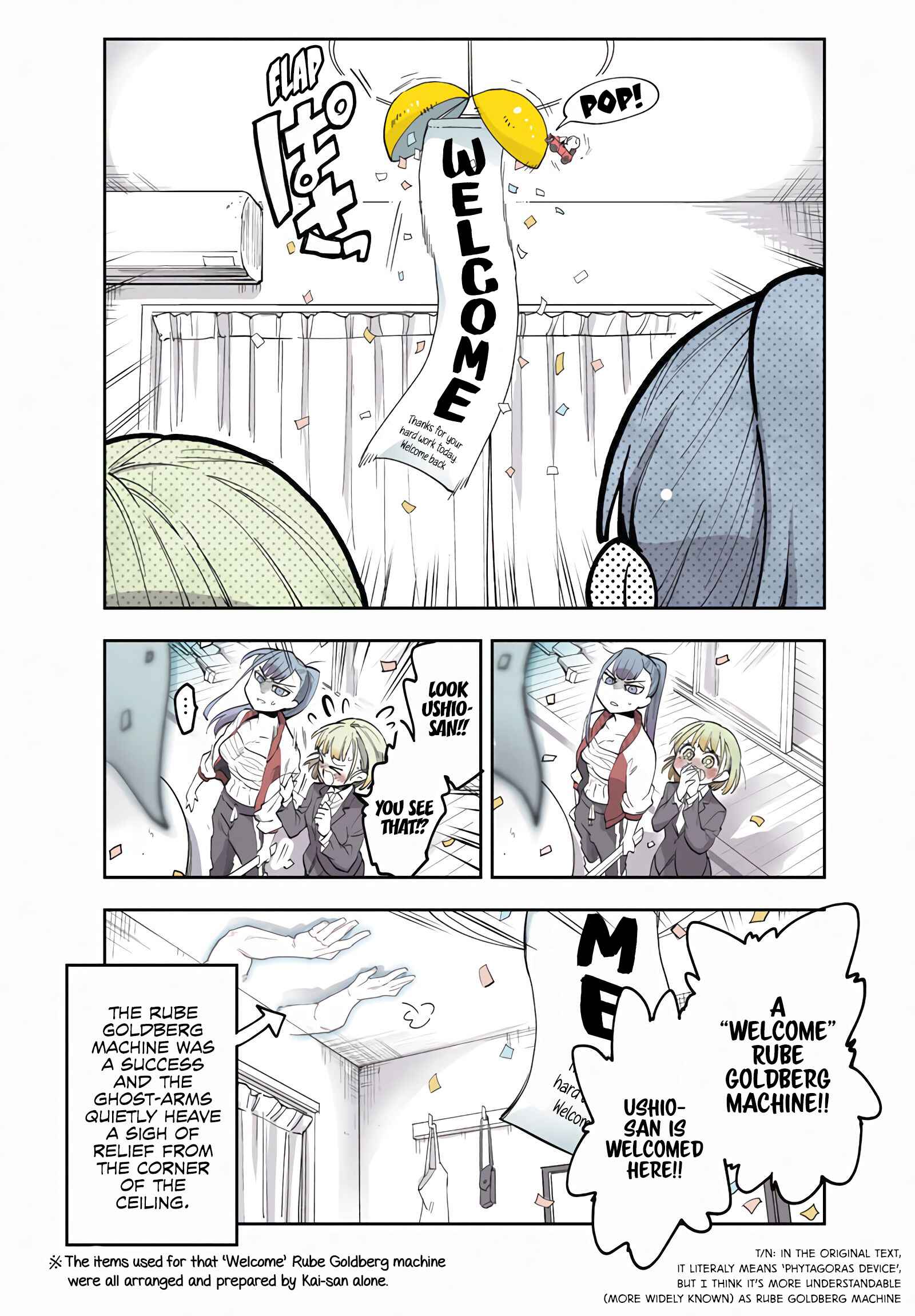 Page 4 Chapter 8 The Tired Office Lady and Ghost Arms