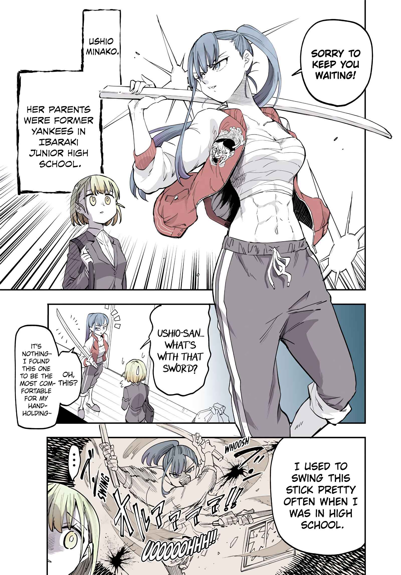 Page 2 Chapter 7 The Tired Office Lady and Ghost Arms