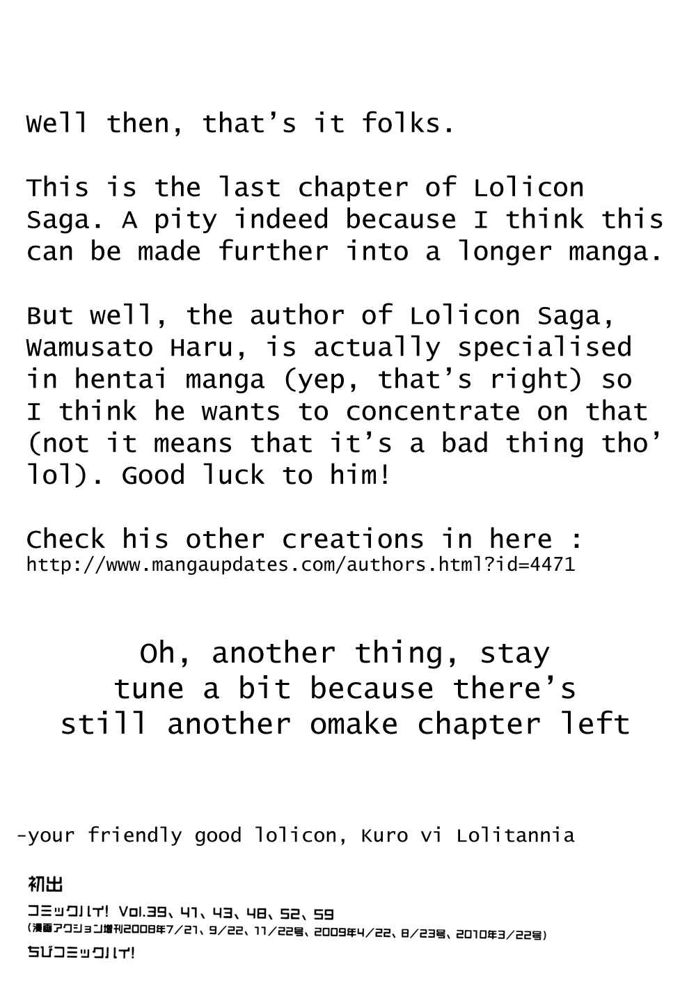 Page 25 Chapter 6 Lolicon Saga