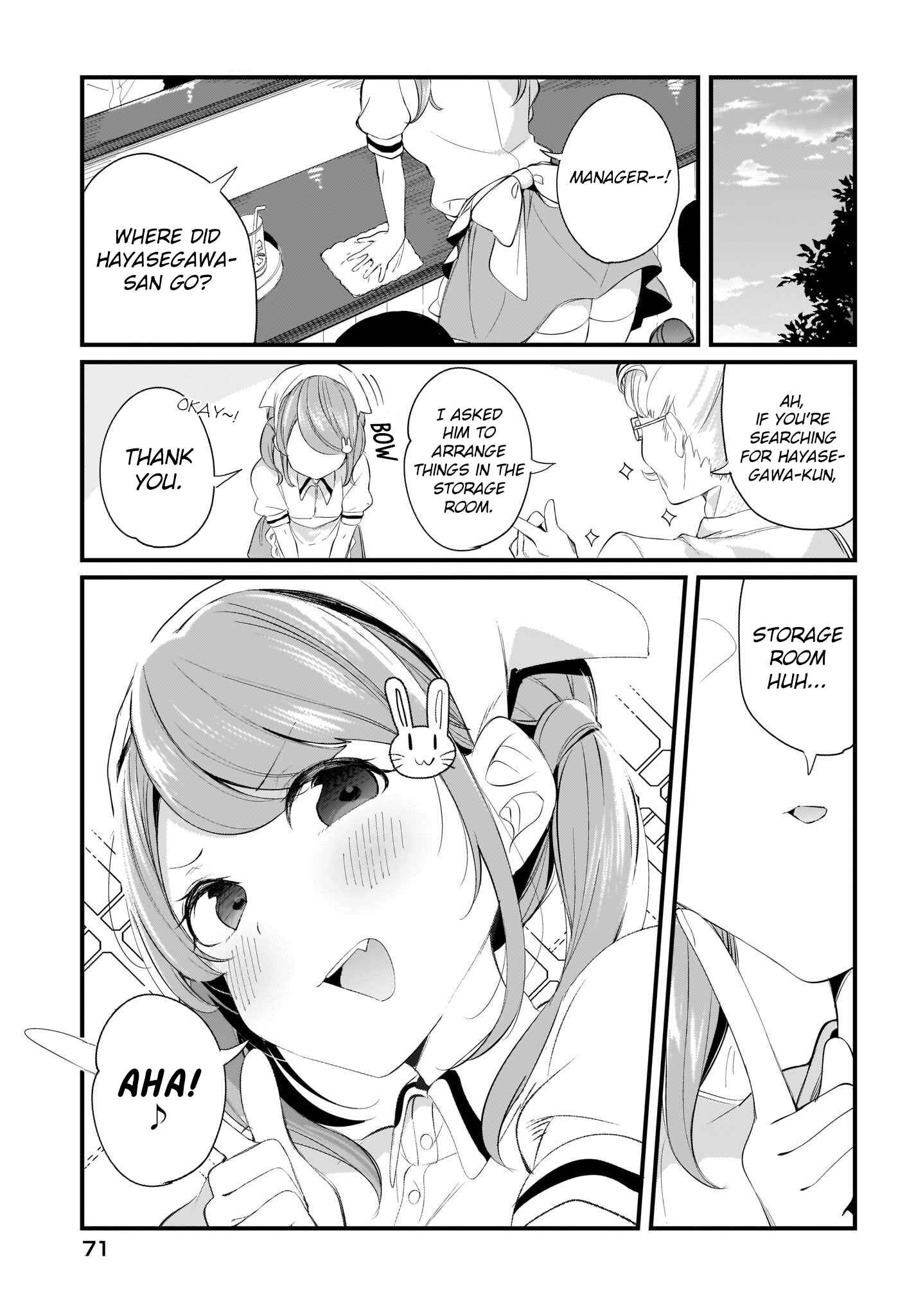 Page 7 Chapter 8 Hayasegawa-kun to Megami na Onee-san