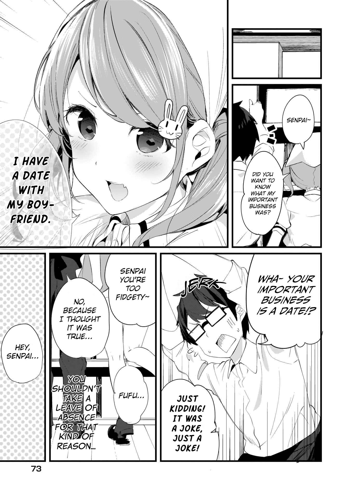 Page 9 Chapter 8 Hayasegawa-kun to Megami na Onee-san