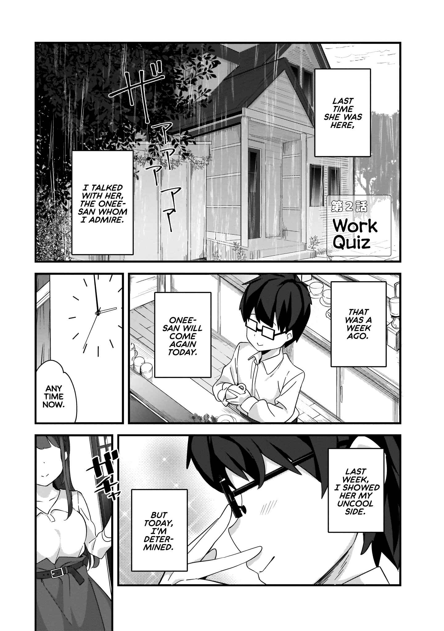 Page 1 Chapter 2 Hayasegawa-kun to Megami na Onee-san