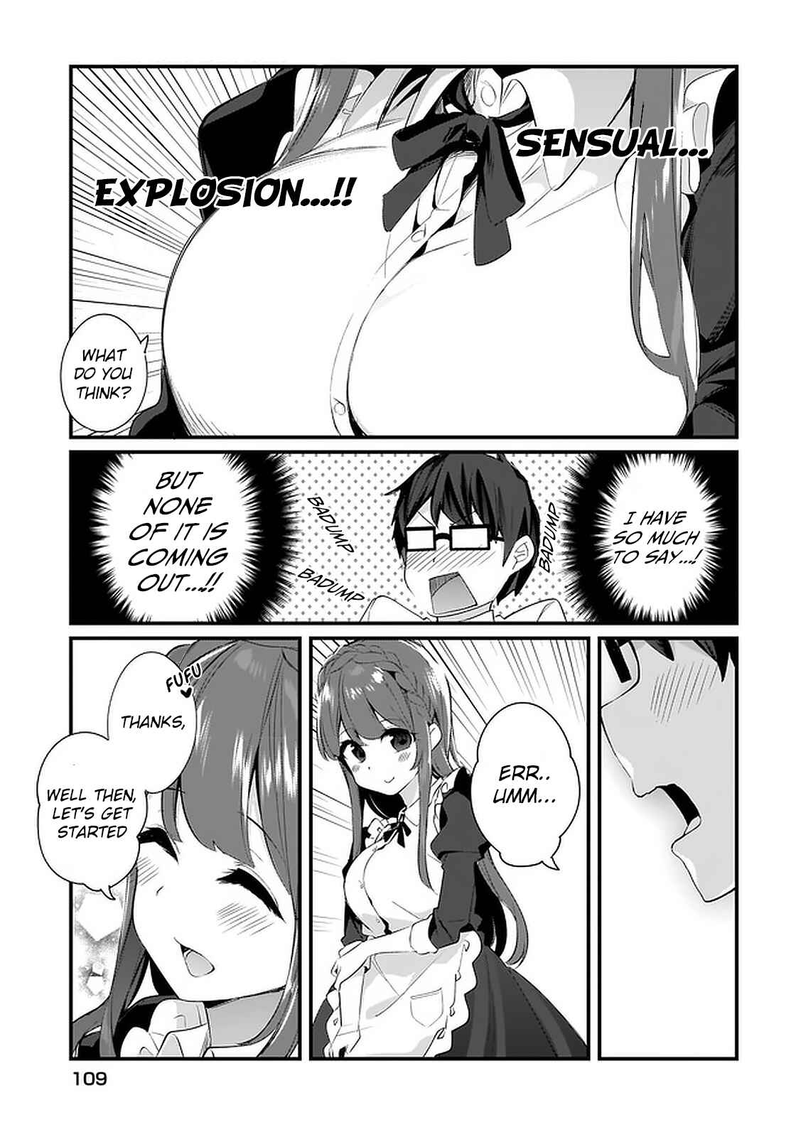 Page 9 Chapter 7 Hayasegawa-kun to Megami na Onee-san