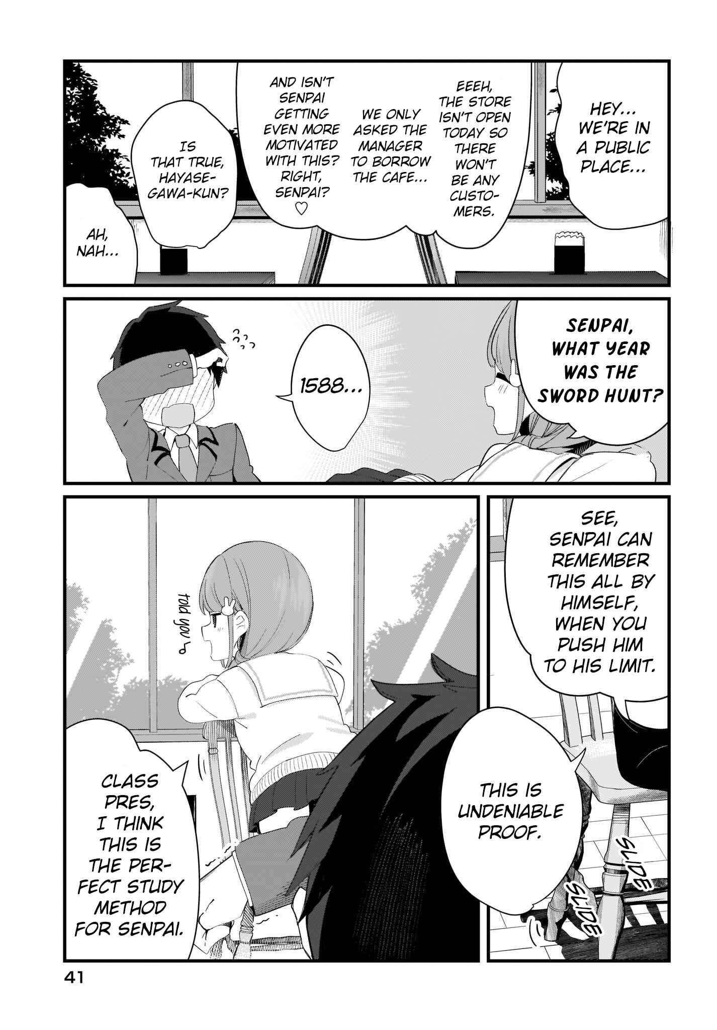 Page 9 Chapter 12 Hayasegawa-kun to Megami na Onee-san