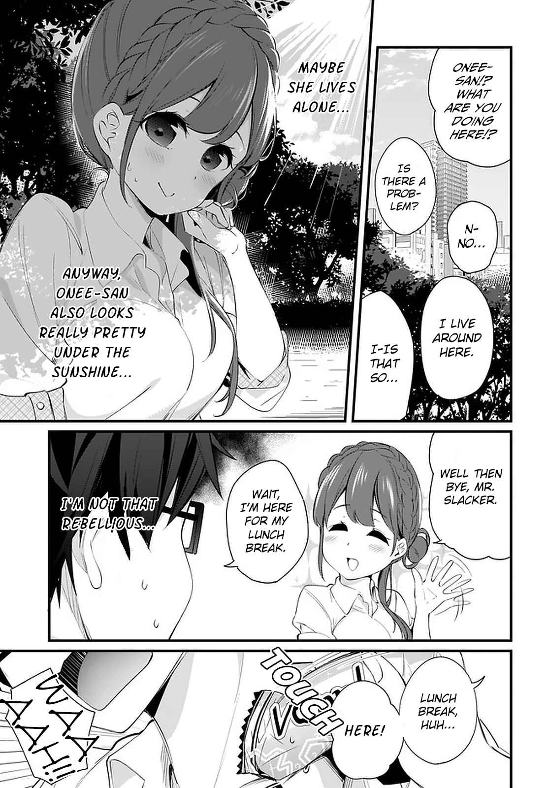 Page 3 Chapter 6 Hayasegawa-kun to Megami na Onee-san
