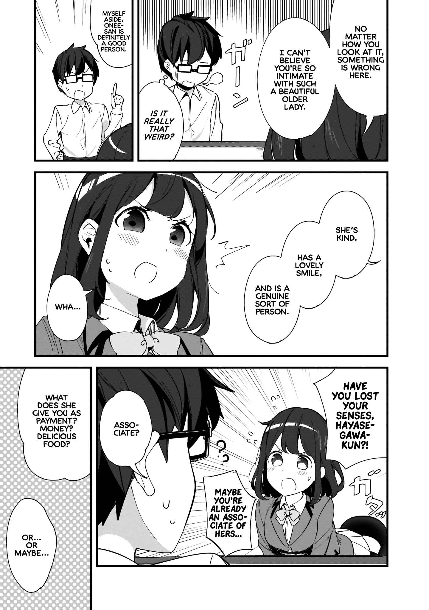 Page 11 Chapter 3 Hayasegawa-kun to Megami na Onee-san