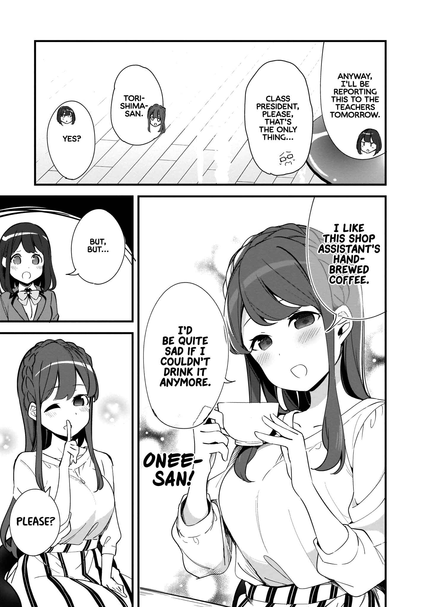 Page 15 Chapter 3 Hayasegawa-kun to Megami na Onee-san