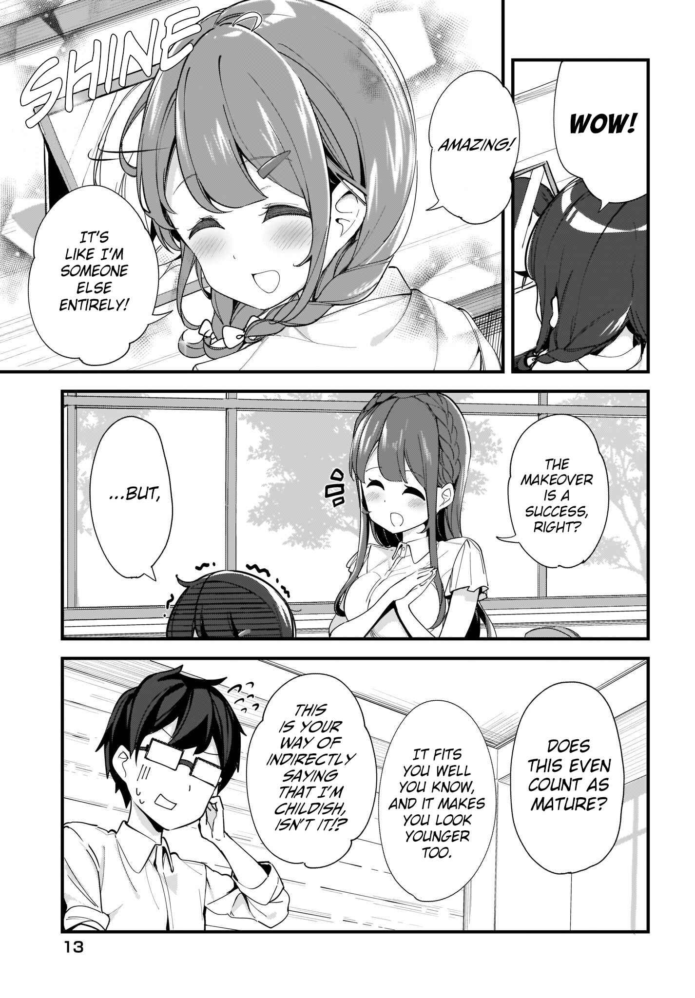 Page 9 Chapter 4 Hayasegawa-kun to Megami na Onee-san