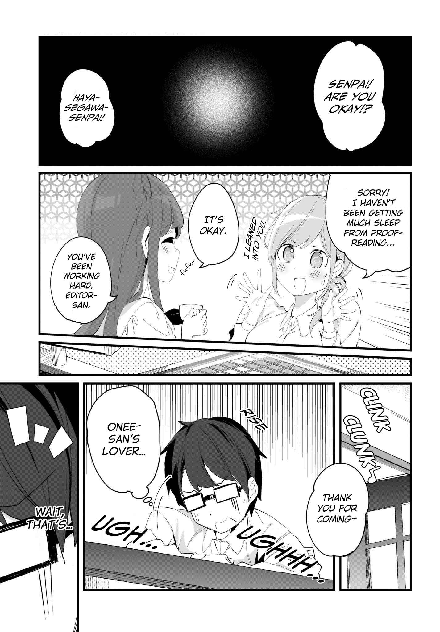 Page 17 Chapter 9 Hayasegawa-kun to Megami na Onee-san
