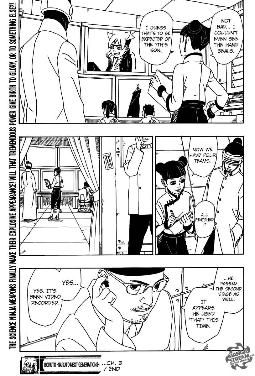 Page 49 Chapter 3 Boruto: Naruto Next Generations