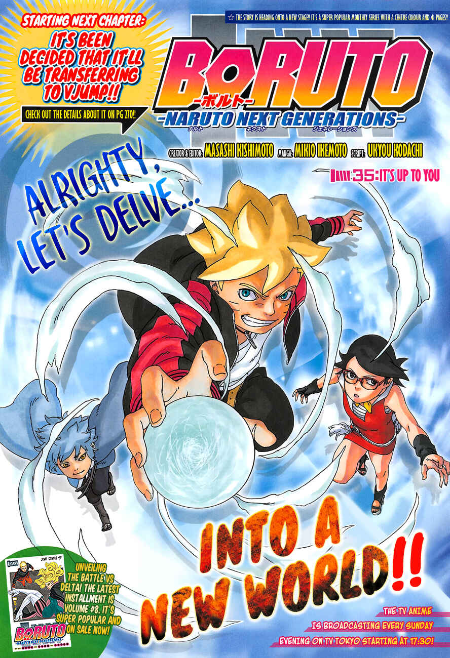 Page 1 Chapter 35 Boruto: Naruto Next Generations