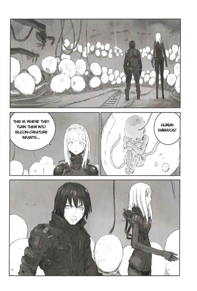 Page 10 Chapter Unknown_ffcb BLAME! Fort of Silicon Creatures