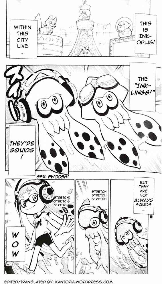 Page 1 Chapter 0 Splatoon
