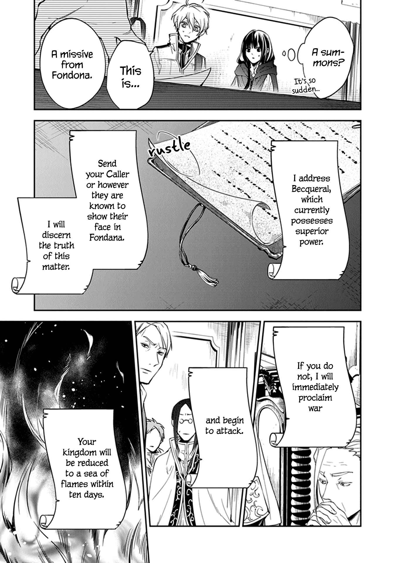 Page 34 Chapter 9 A Reincarnated Witch Spells Doom