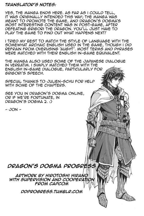 Page 30 Chapter 13 Dragons Dogma Progress