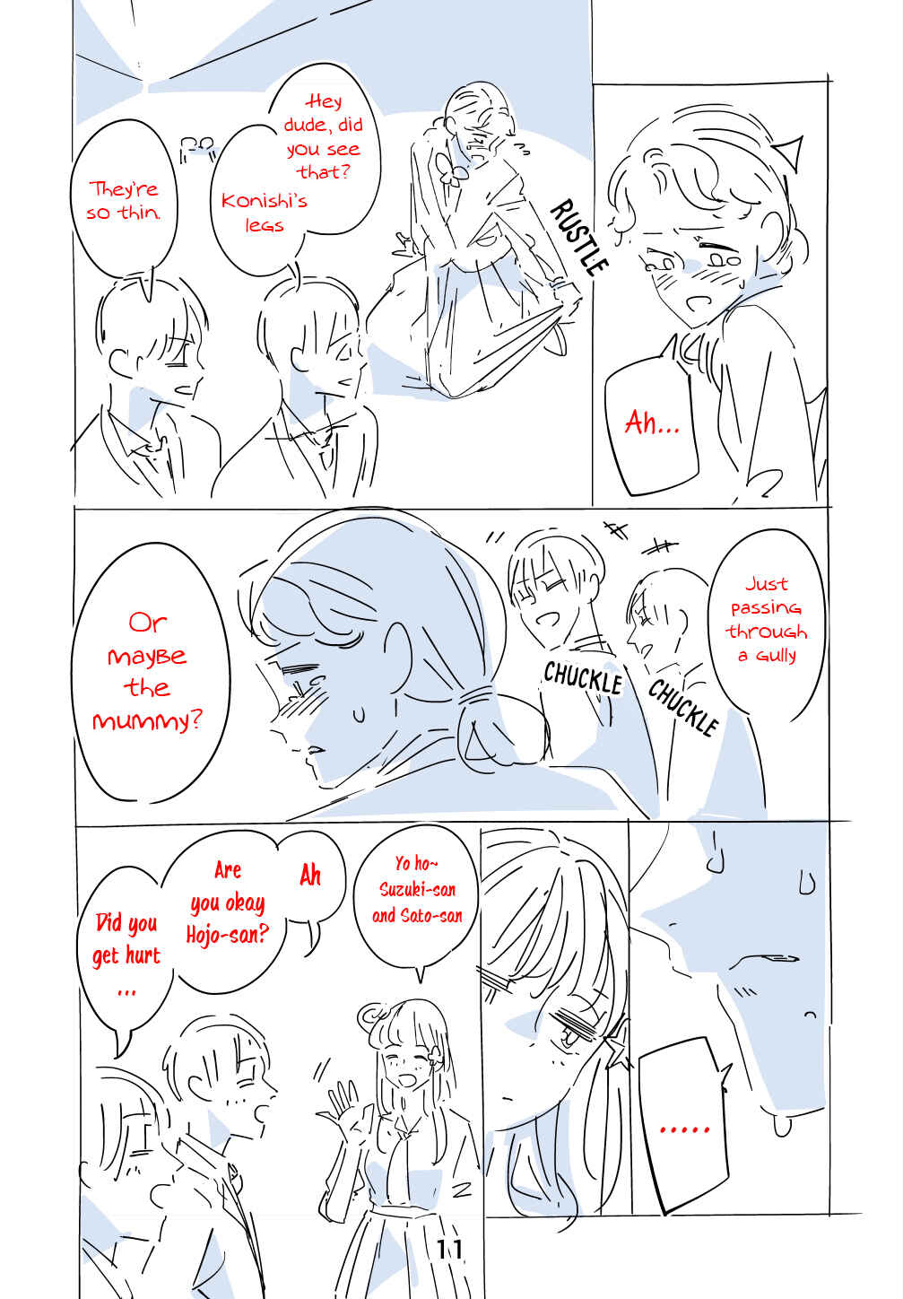 Page 11 Chapter Unknown_f8ee A Story About A Skinny Girl Who Aims To Have A Popular Body Alongside The Plump Gal Girl.
