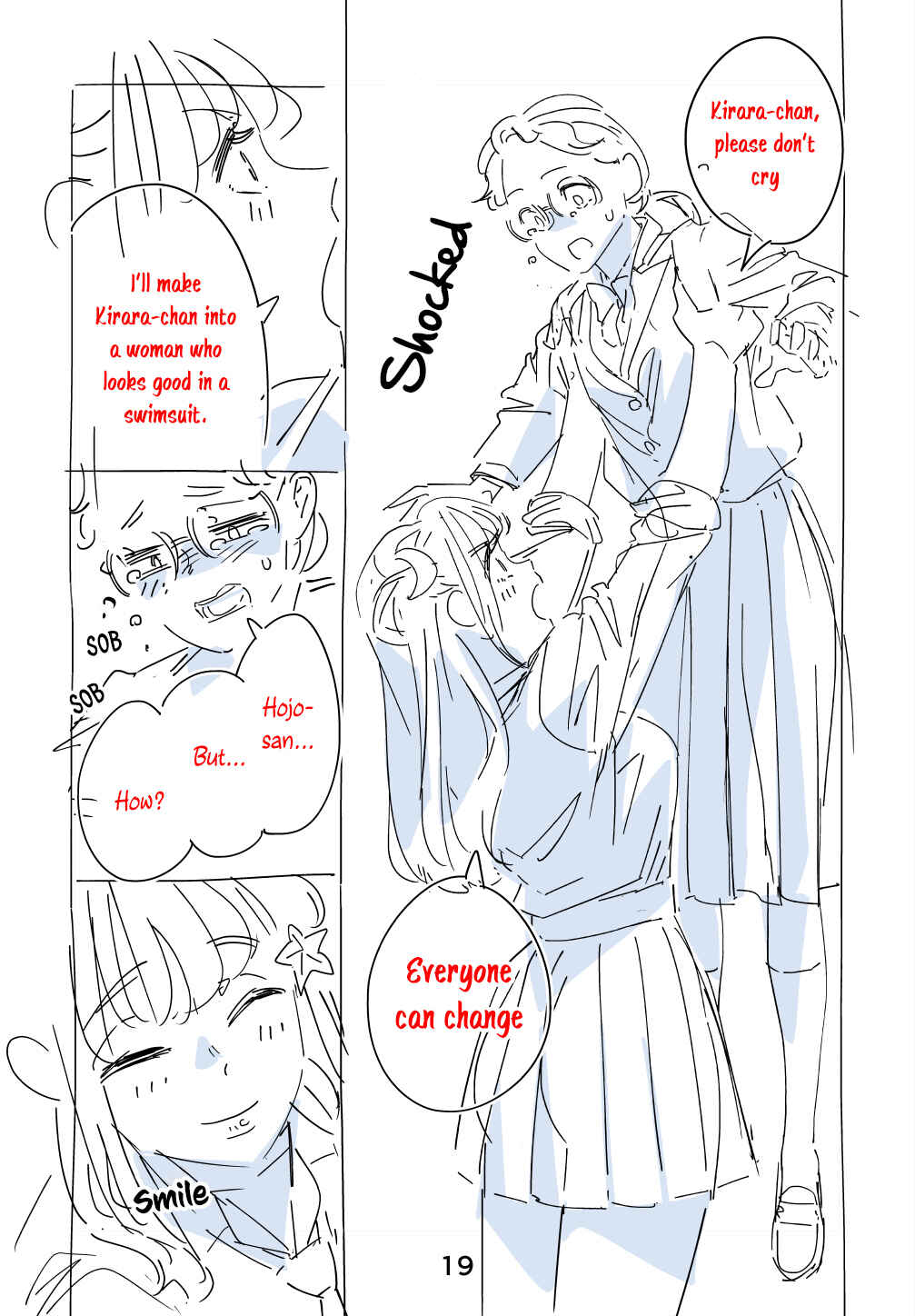 Page 19 Chapter Unknown_f8ee A Story About A Skinny Girl Who Aims To Have A Popular Body Alongside The Plump Gal Girl.