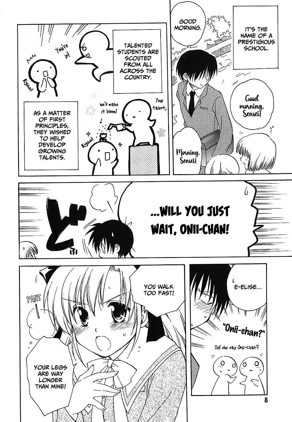 Page 9 Chapter 1 Canvas 2 ~Rainbow colored sketch~