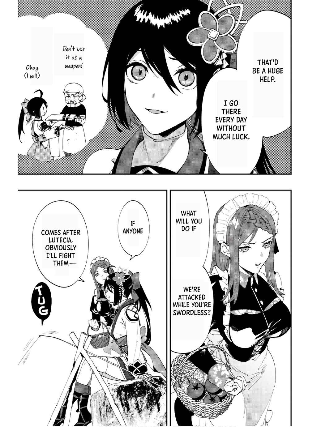 Page 15 Chapter 3 Hitokiri Shoujo Koushaku Reijou no Goei ni Naru