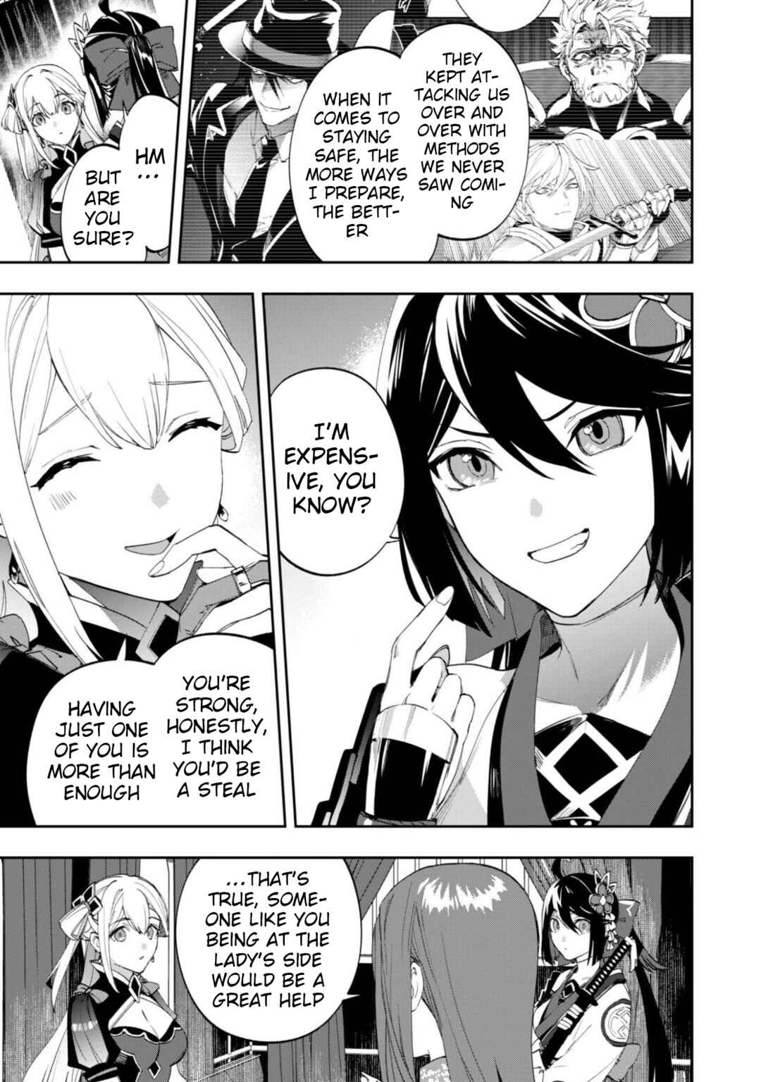 Page 9 Chapter 13 Hitokiri Shoujo Koushaku Reijou no Goei ni Naru