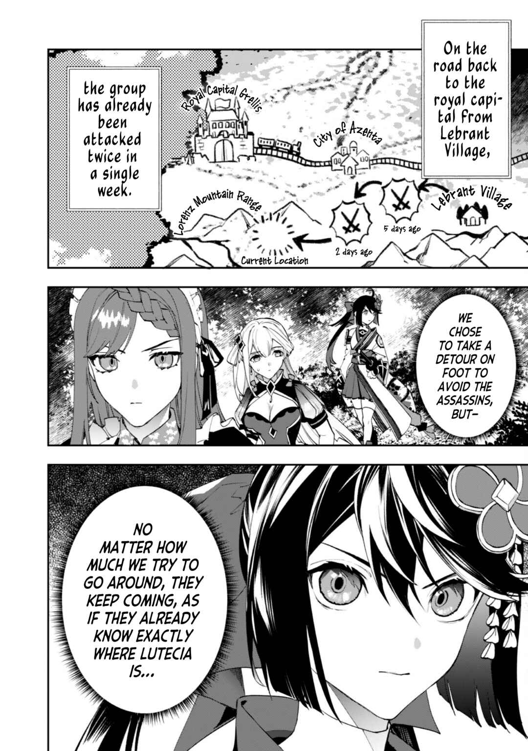 Page 3 Chapter 8 Hitokiri Shoujo Koushaku Reijou no Goei ni Naru