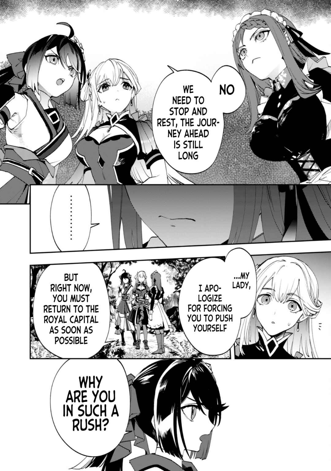 Page 9 Chapter 8 Hitokiri Shoujo Koushaku Reijou no Goei ni Naru