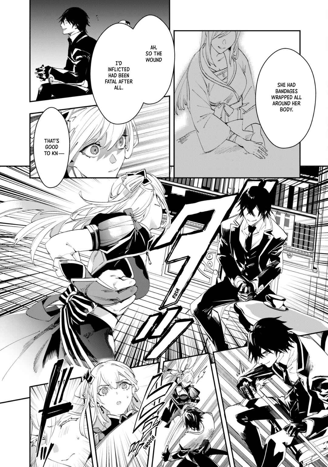 Page 6 Chapter 4 Hitokiri Shoujo Koushaku Reijou no Goei ni Naru