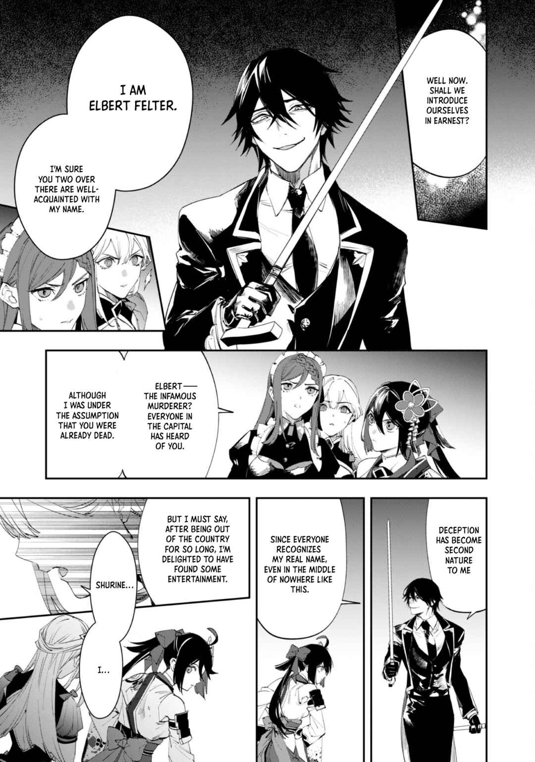 Page 9 Chapter 4 Hitokiri Shoujo Koushaku Reijou no Goei ni Naru