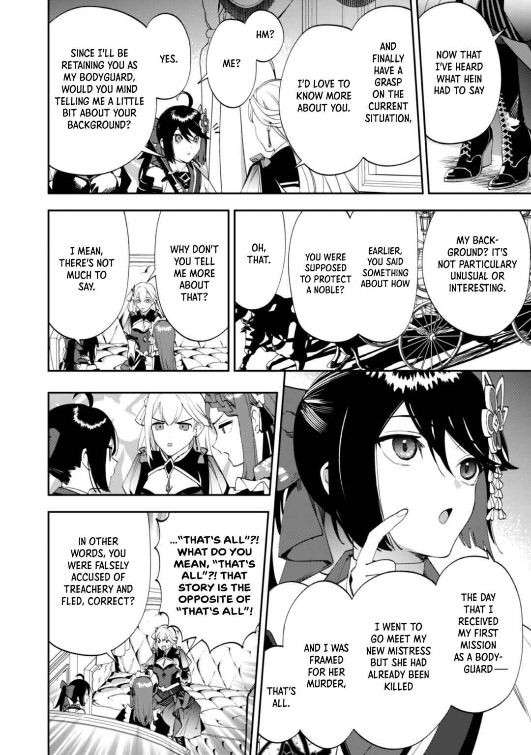 Page 34 Chapter 2 Hitokiri Shoujo Koushaku Reijou no Goei ni Naru