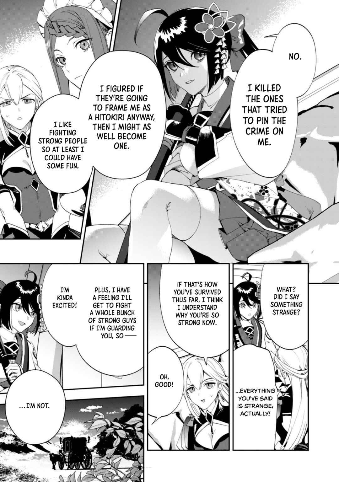 Page 35 Chapter 2 Hitokiri Shoujo Koushaku Reijou no Goei ni Naru