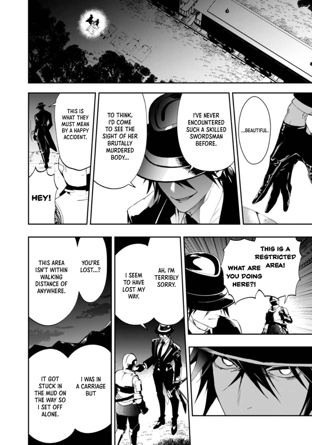 Page 36 Chapter 2 Hitokiri Shoujo Koushaku Reijou no Goei ni Naru