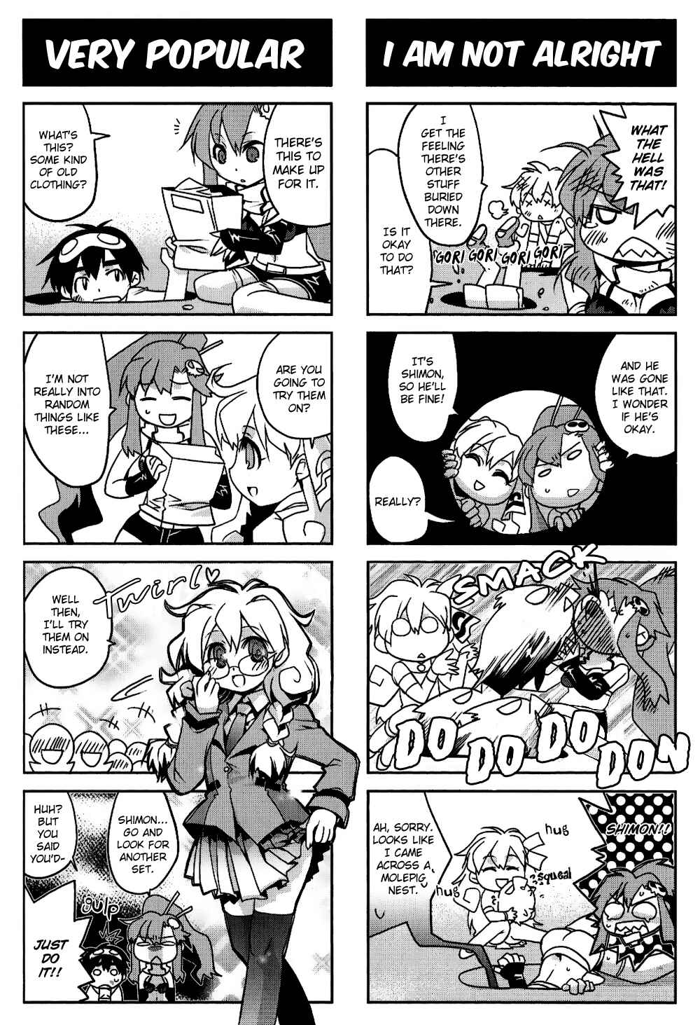 Page 3 Chapter 15 Tengen Toppa Gurren Lagann 4-koma Kingdom - Yokos Belly Button Version