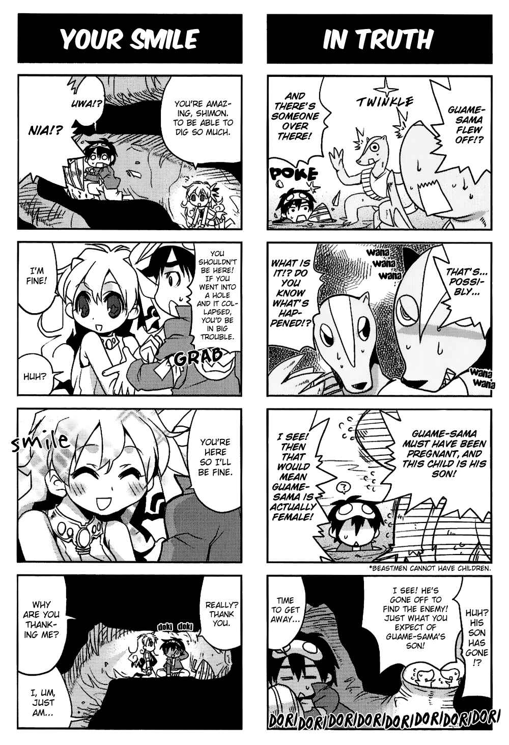 Page 6 Chapter 15 Tengen Toppa Gurren Lagann 4-koma Kingdom - Yokos Belly Button Version