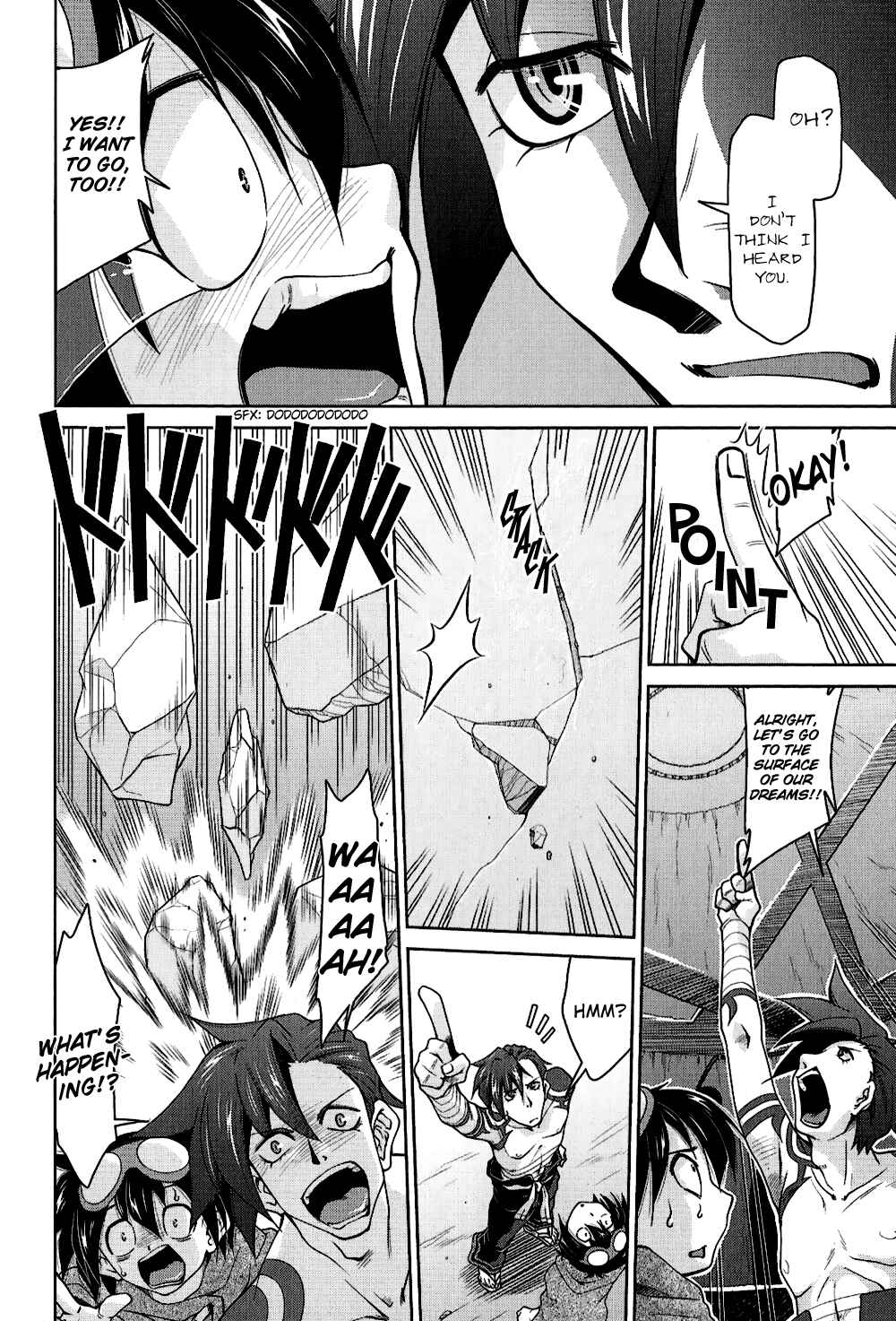 Page 4 Chapter 12 Tengen Toppa Gurren Lagann 4-koma Kingdom - Yokos Belly Button Version