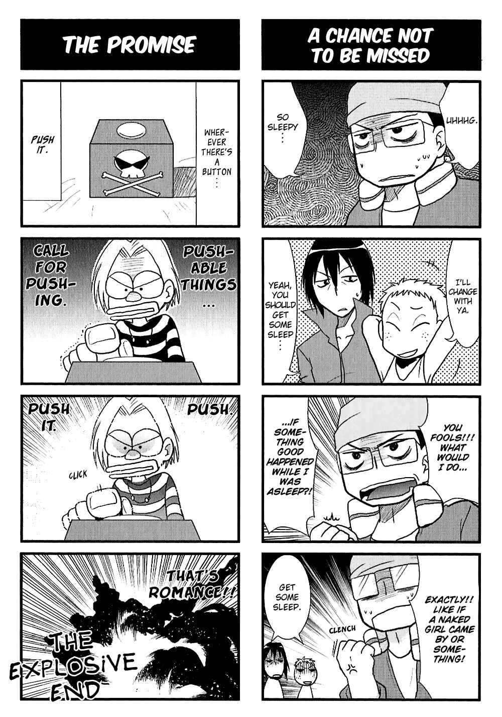 Page 8 Chapter 9 Tengen Toppa Gurren Lagann 4-koma Kingdom - Yokos Belly Button Version