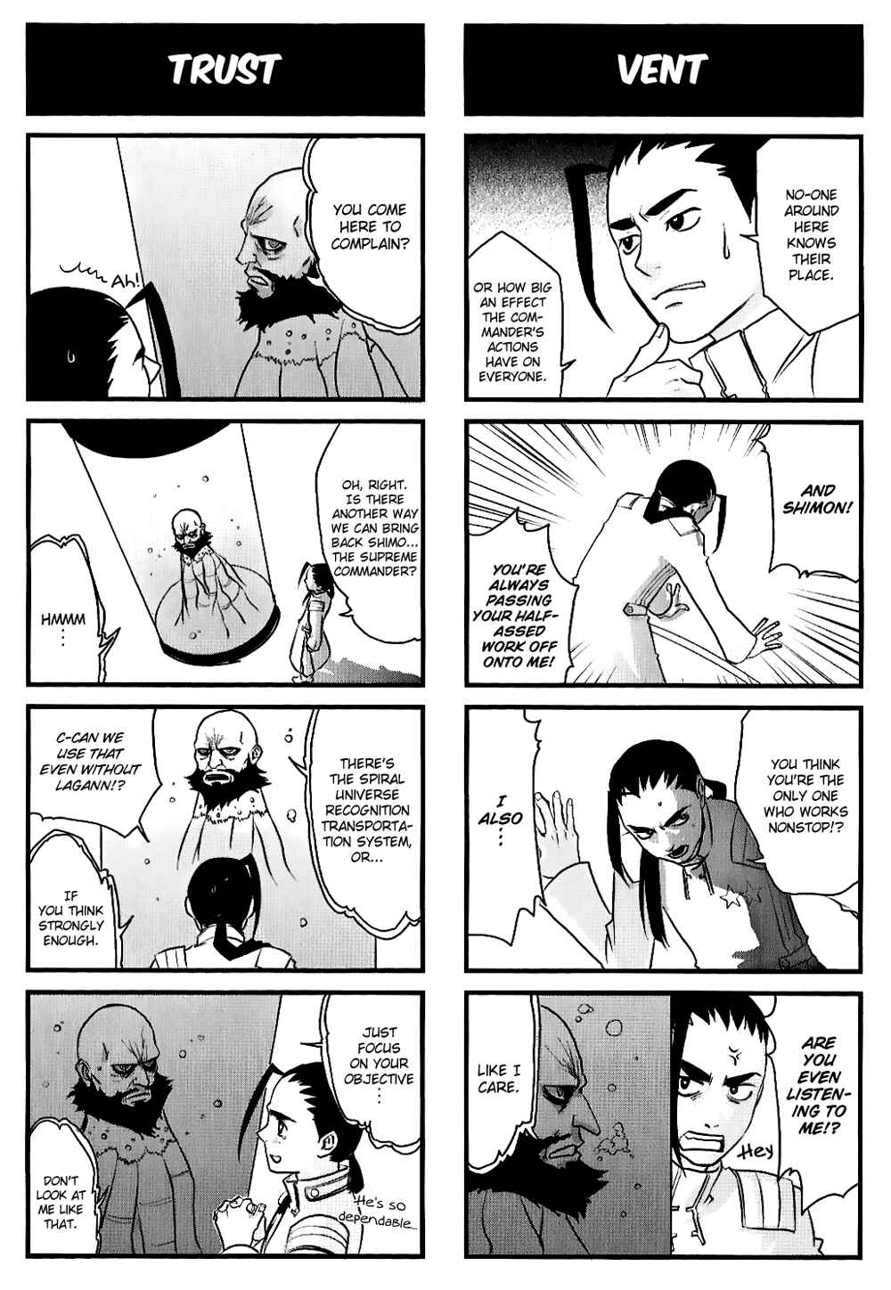 Page 6 Chapter 4 Tengen Toppa Gurren Lagann 4-koma Kingdom - Yokos Belly Button Version
