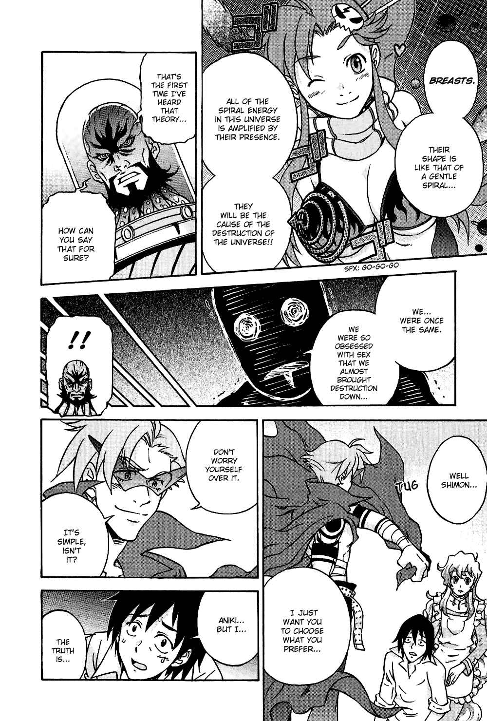 Page 6 Chapter 2 Tengen Toppa Gurren Lagann 4-koma Kingdom - Yokos Belly Button Version