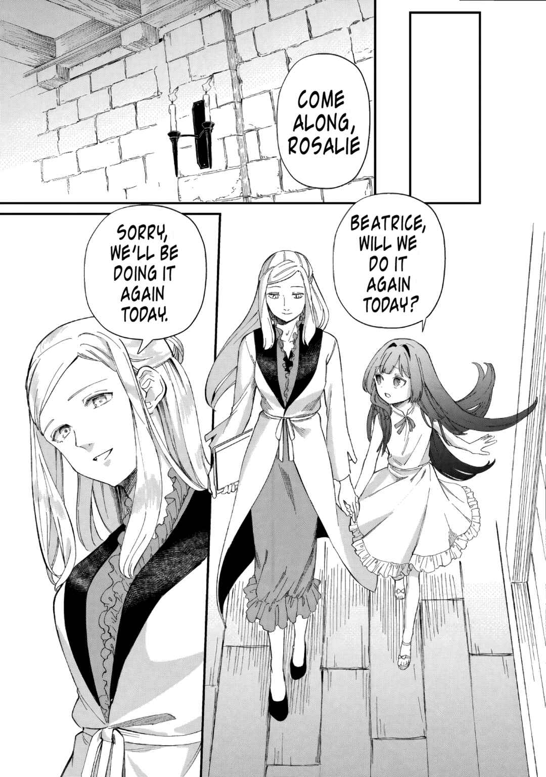 Page 9 Chapter 1 Hone Hime Rosalie: Shisha no Saigo o Tsuitai-ken Shi, Chikara o Hikitsugu