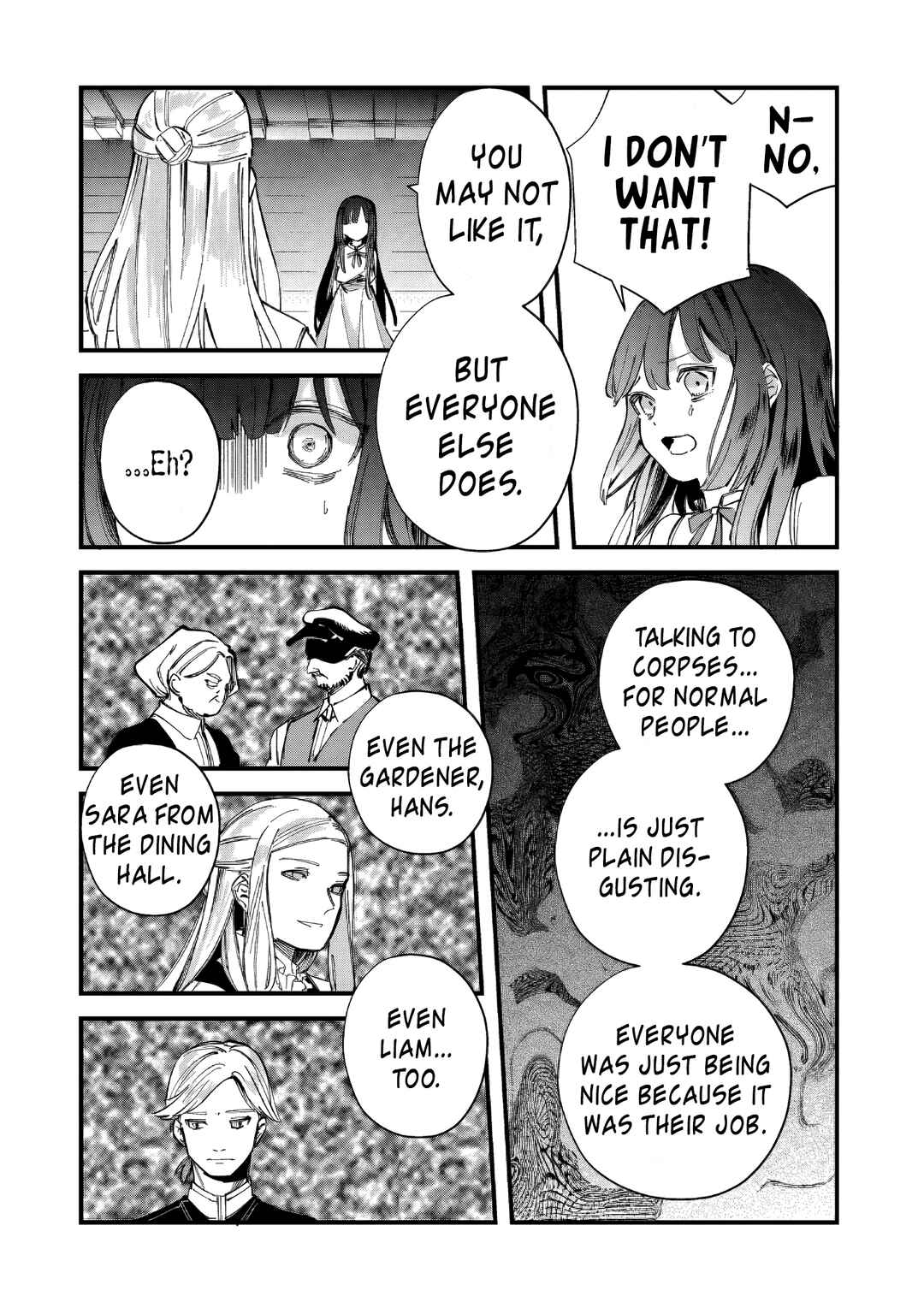 Page 14 Chapter 3 Hone Hime Rosalie: Shisha no Saigo o Tsuitai-ken Shi, Chikara o Hikitsugu