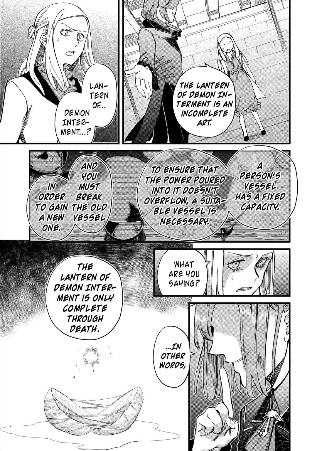 Page 25 Chapter 3 Hone Hime Rosalie: Shisha no Saigo o Tsuitai-ken Shi, Chikara o Hikitsugu