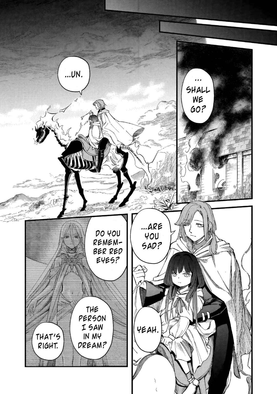 Page 31 Chapter 3 Hone Hime Rosalie: Shisha no Saigo o Tsuitai-ken Shi, Chikara o Hikitsugu