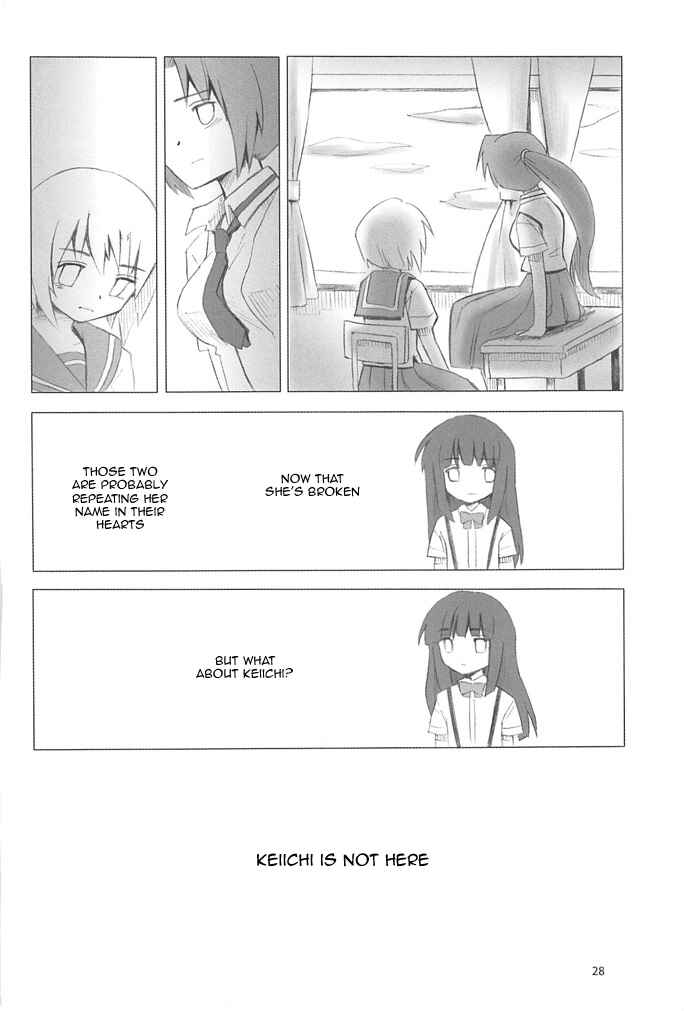 Page 27 Chapter 1 Higurashi no Naku Koro ni - All about the Lyric (Doujinshi)