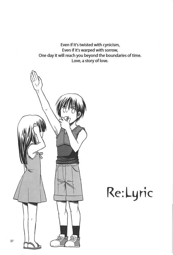 Page 36 Chapter 1 Higurashi no Naku Koro ni - All about the Lyric (Doujinshi)