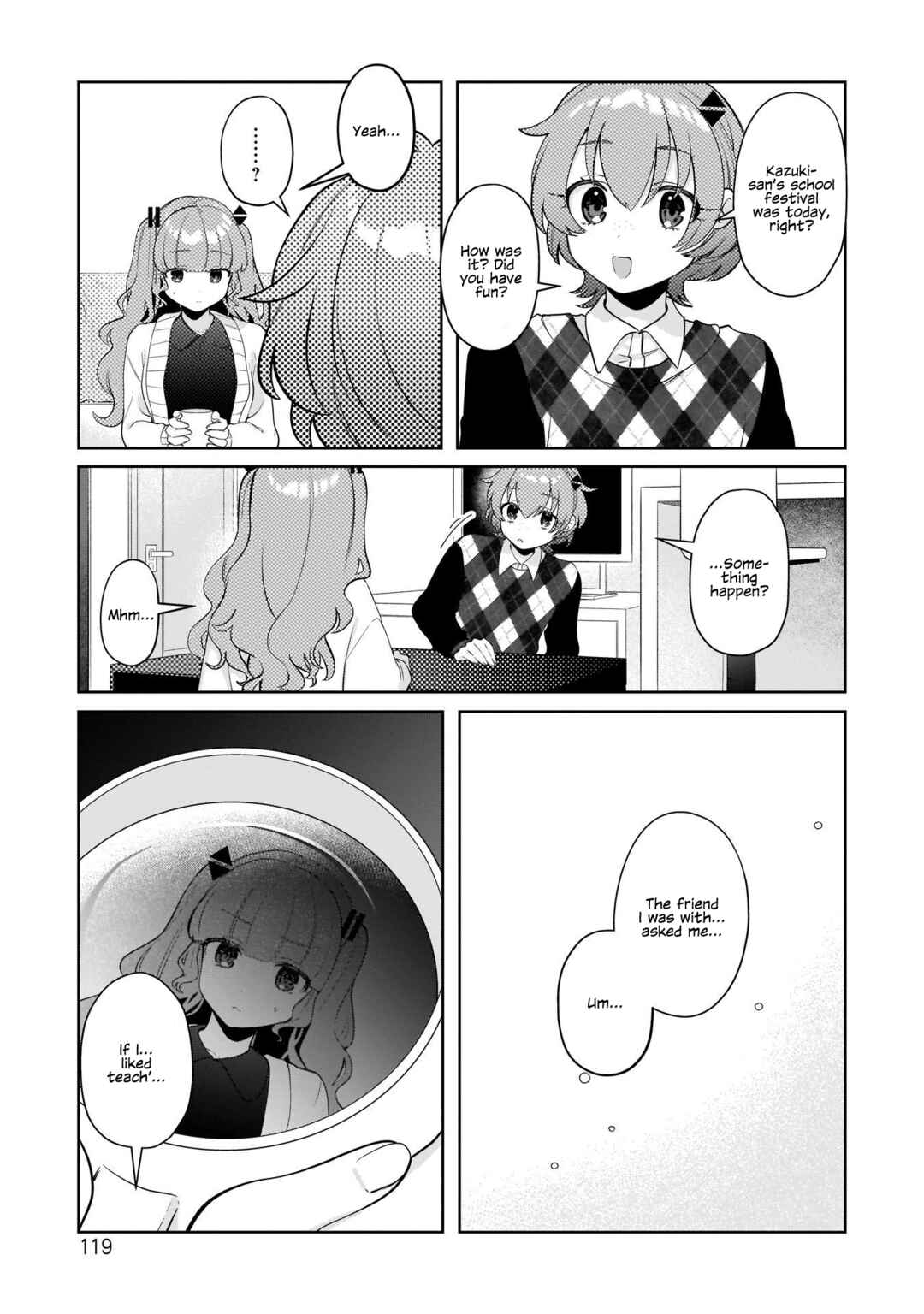 Page 13 Chapter 14 Oshi V ga Oshiego de Watashi ga Mama de!?