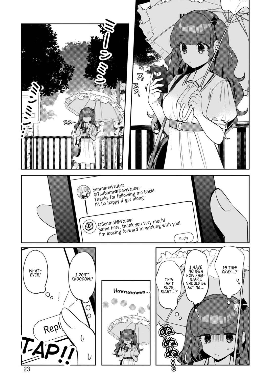 Page 1 Chapter 10 Oshi V ga Oshiego de Watashi ga Mama de!?