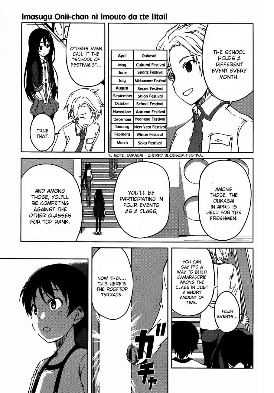 Page 23 Chapter 4 Imasugu Onii-chan ni Imouto da tte Iitai!
