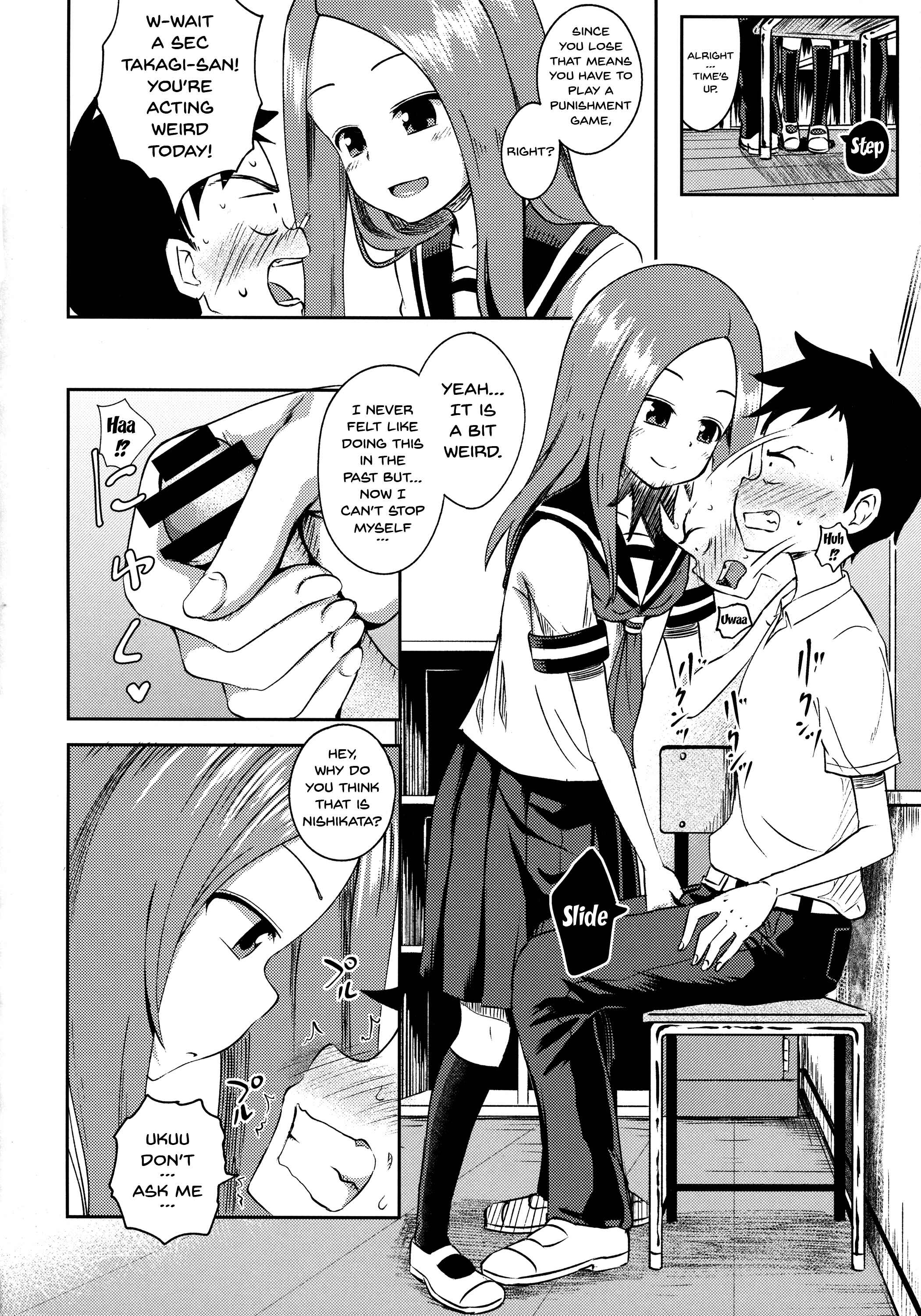 Page 9 Chapter Unknown_2f1e Karakai Jouzu no Takagi-san - Takagi-san escalate (Doujinshi)