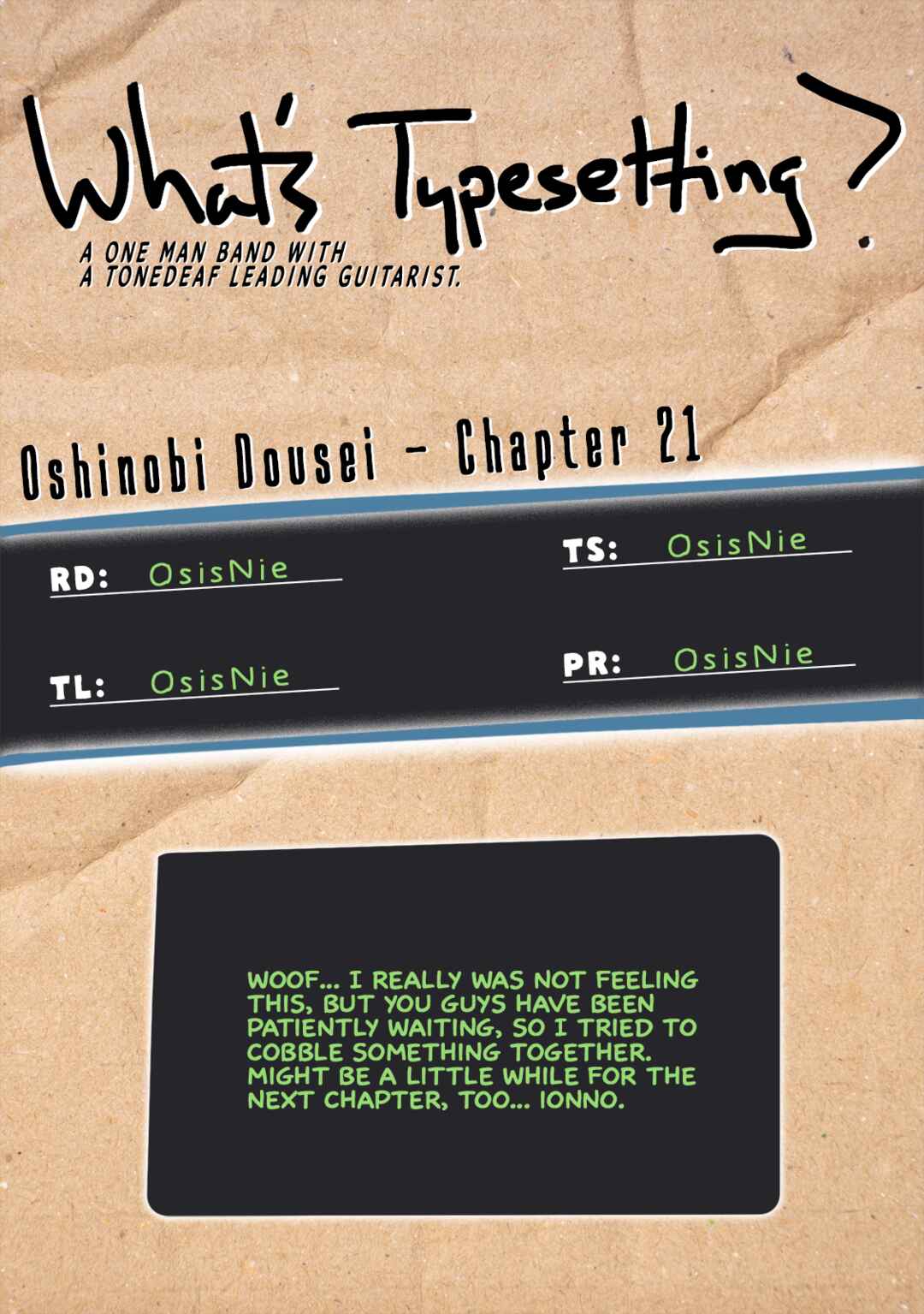 Page 15 Chapter 21 Oshinobi Dousei