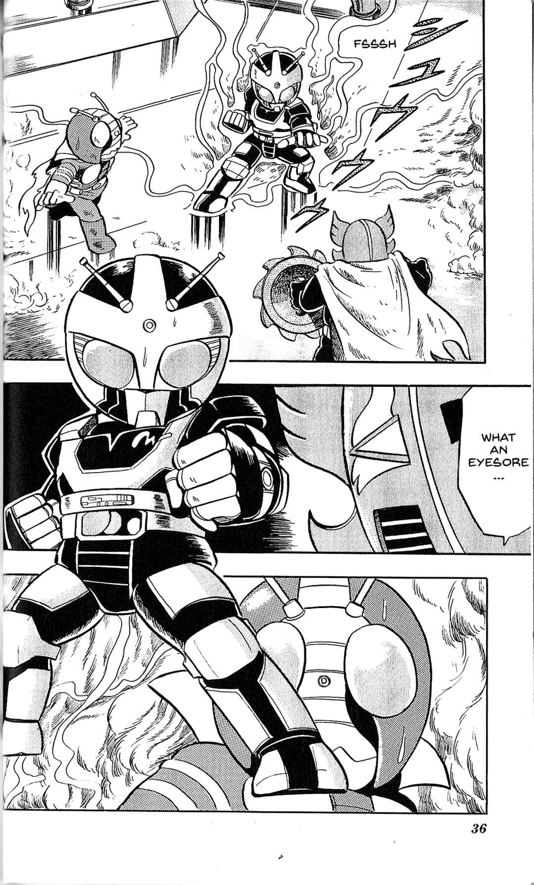 Page 36 Chapter 7 Kamen Rider SD: Legend of the Stormy Age