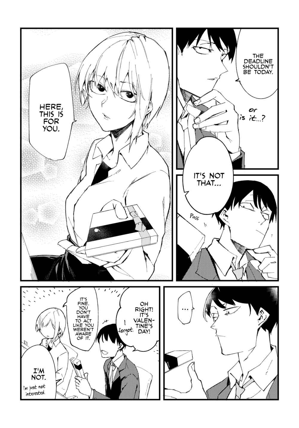 Page 2 Chapter Unknown_afd7 The Story of a Cool Girl Giving Chocolate